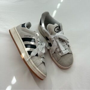 Adidas Campus 00s Crystal White/Black/Off-White Women's 6